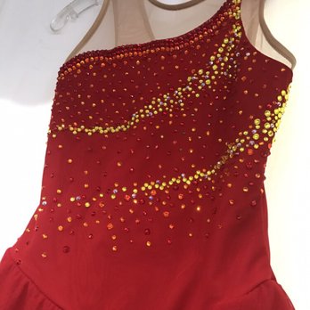 Home Ice - Need a dress? Pick from our off the rack collection and let us customize it by adding beautiful Swarovski stones! - Skate Shops Near Me - Norwood, Massachusetts