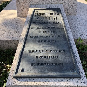 Texas State Cemetery - Stephen F. Austin - Funeral Services & Cemeteries Near Me - Austin, Texas