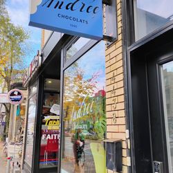 Chocolats Andrée - Front of the store