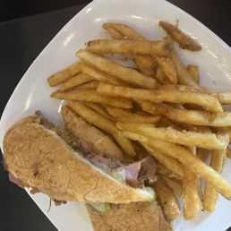 Cuban with fries