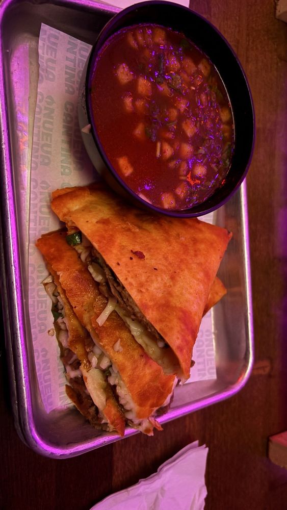 Food from Nueva Cantina