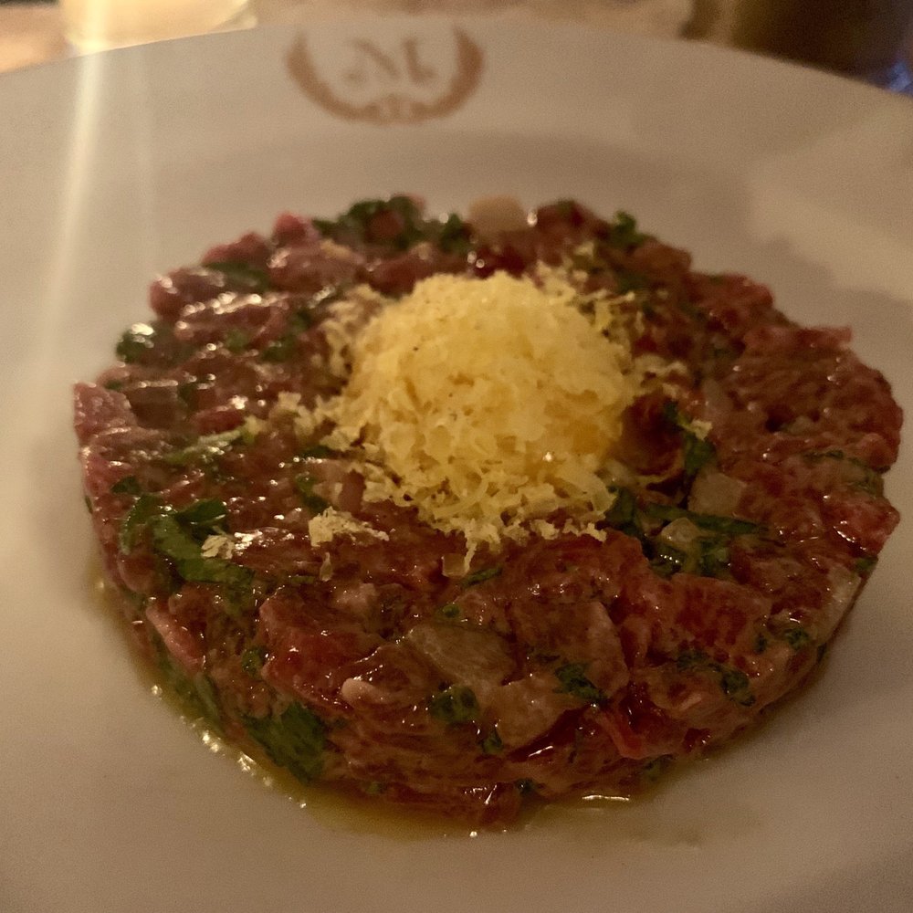 Maison Premiere - Wagyu beef tartare - Seafood Near Me - Brooklyn, New York Maison Premiere - Wagyu beef tartare - Seafood Near Me - Brooklyn, New York