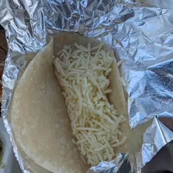 Chipotle Mexican Grill - Uncooked kids quesadilla. - Mexican Near Me - Seal Beach, California Chipotle Mexican Grill - Uncooked kids quesadilla. - Mexican Near Me - Seal Beach, California
