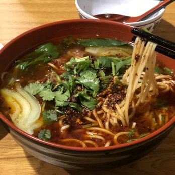 Panda Noodle Bar - Beef noodles extra spicy - Chinese Near Me - Seattle, Washington