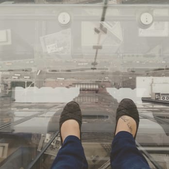 Skydeck Chicago - Kinda freaky being that high up - Observatories Near Me - Chicago, Illinois