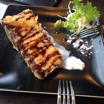 Ang's Sushi Bistro - Fried cheesecake! The breading on this was perfect, not too oily or heavy - Japanese Near Me - Chesapeake, Virginia Ang's Sushi Bistro - Fried cheesecake! The breading on this was perfect, not too oily or heavy - Japanese Near Me - Chesapeake, Virginia