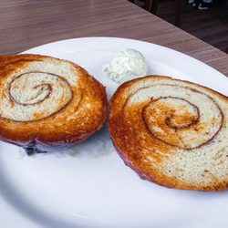 Nudy's Cafe - Grilled Sticky Bun