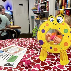 Main Street's Bored Game Cafe - Playing games