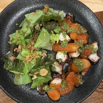 Threadfin Bistro - Fire roasted octopus - Seafood Near Me - Honolulu, Hawaii