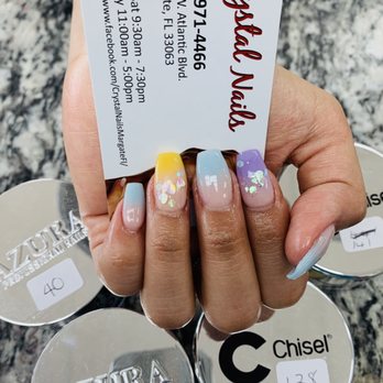 Crystal Nails - Fullset Ombre - Nail Salons Near Me - Margate, Florida Crystal Nails - Fullset Ombre - Nail Salons Near Me - Margate, Florida