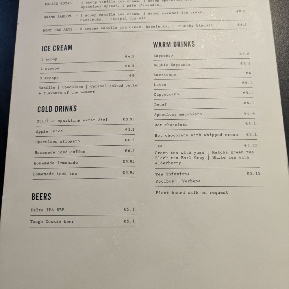 Maison Dandoy - English menu November 2025 - Desserts Near Me - Brussels, BRU Maison Dandoy - English menu November 2025 - Desserts Near Me - Brussels, BRU