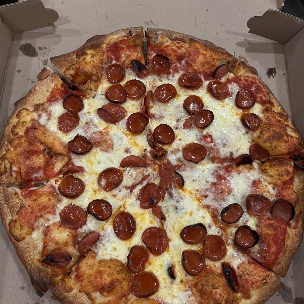 Gino's Pizza Place - Large Cheese & Pepperoni Pizza - Pizza Near Me - Tonawanda, New York Gino's Pizza Place - Large Cheese & Pepperoni Pizza - Pizza Near Me - Tonawanda, New York