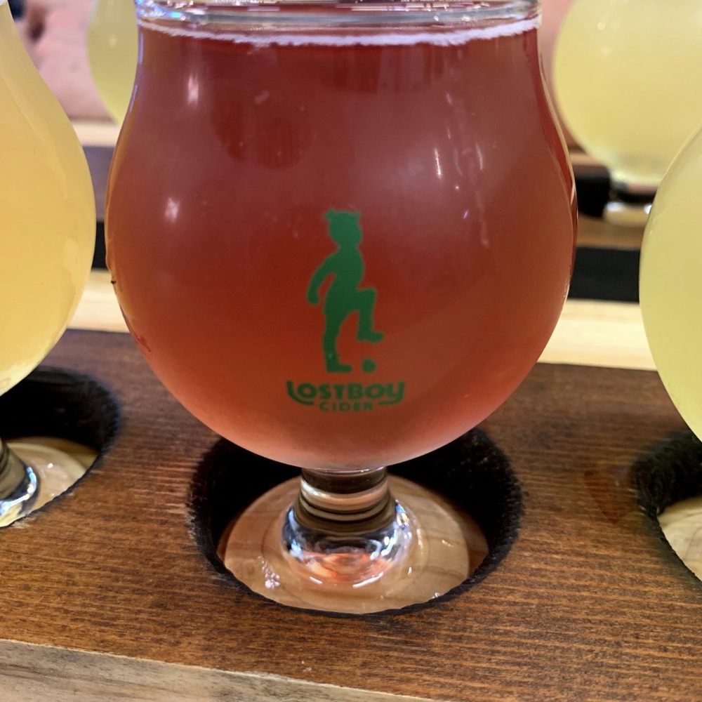 Lost Boy Cider - Cider flight - Cideries Near Me - Alexandria, Virginia Lost Boy Cider - Cider flight - Cideries Near Me - Alexandria, Virginia