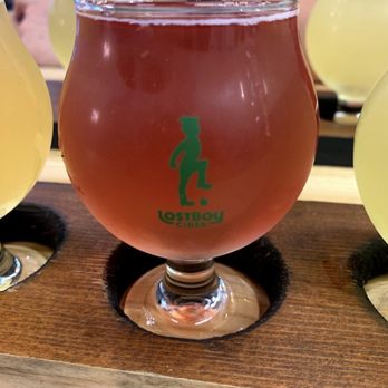 Lost Boy Cider - Cider flight - Cideries Near Me - Alexandria, Virginia Lost Boy Cider - Cider flight - Cideries Near Me - Alexandria, Virginia