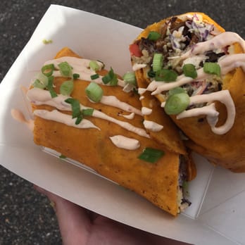 Dashi - GIANT pork belly burrito. Has a nice little kick. Share with a friend cause it's huge. - Food Trucks Near Me - North Charleston, South Carolina Dashi - GIANT pork belly burrito. Has a nice little kick. Share with a friend cause it's huge. - Food Trucks Near Me - North Charleston, South Carolina