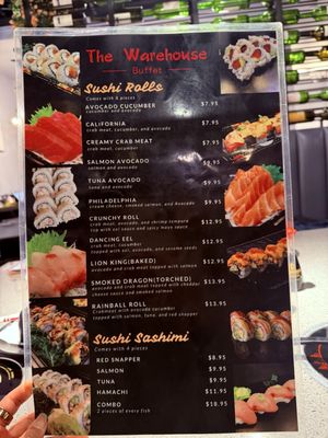 Menu photo 1 Warehouse Buffet Foster City, CA Menu photo 1 Warehouse Buffet Foster City, CA