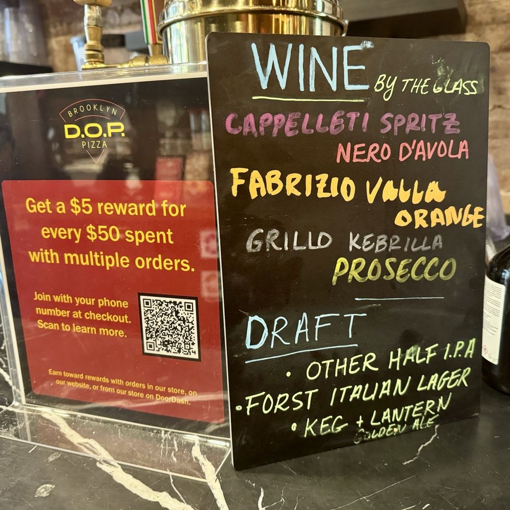 Brooklyn DOP - Beverage menu - Pizza Near Me - Brooklyn, New York Brooklyn DOP - Beverage menu - Pizza Near Me - Brooklyn, New York
