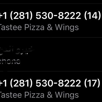 Tastee Pizza & Wings - Pizza Near Me - Houston, Texas