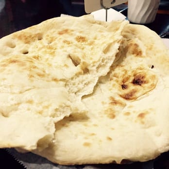 Naan n Curry - Plain Naan Bread (light butter spread on top) - Indian Near Me - Concord, California