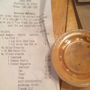 Panera Bread - Asian dressing instead of the BBQ ranch I asked for. - Sandwiches Near Me - Stafford, Virginia