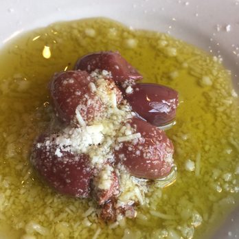 O Sole Mio - Olives with Olive oil and Parmigiano cheese. For bread dipping - Pizza Near Me - Stony Brook, New York