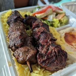 The Green Olive - Beef kebab