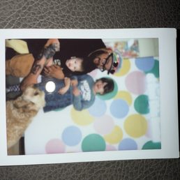 At the end we got to take a pic with the dental doggie! Lol awesome kids had a blast!!