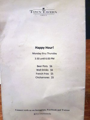 Menu photo 5 Town Tavern Alameda, CA Menu photo 5 Town Tavern Alameda, CA