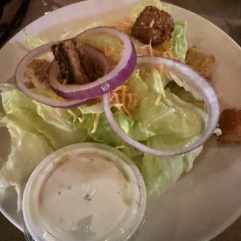 Grattan Irish Pub - Side salad with ranch - Irish Pub Near Me - Grattan, Michigan