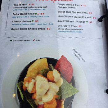 WINGS - Langley - Happy Hour - 12-5 & 9-Close - Chicken Wings Near Me - Langley, British Columbia