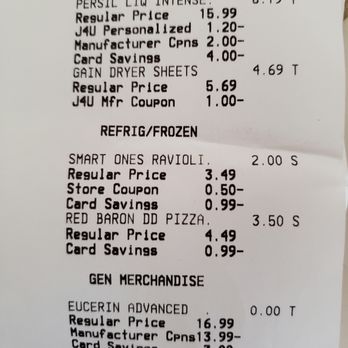 Vons - Just an example of the savings you can find at Von's!  Especially using the 'Just 4 U' program! - Grocery Near Me - Victorville, California
