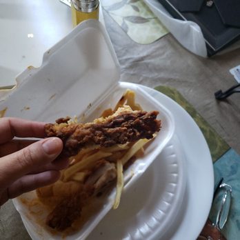 The Works Grill - Dry over cooked chkn. - Greek Near Me - Glenview, Illinois