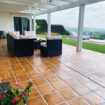 Alex Stone & Tile Services - Restored and repaired Saltillo tiles - Flooring Near Me