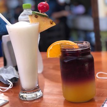 Cabo Wabo - Pina Colada and Sammy's Sangria! - Mexican Near Me - Cabo San Lucas, BCN