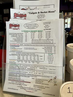 Menu photo 2 Stuffed Cajun Meat Market Austin, TX