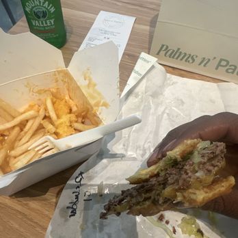 Palms n' Patties - Chesse Cheeseburger Pn'P Fries (NEW) - Burgers Near Me - Los Angeles, California