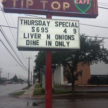 Tip Top Cafe - The sign - American Near Me - San Antonio, Texas Tip Top Cafe - The sign - American Near Me - San Antonio, Texas