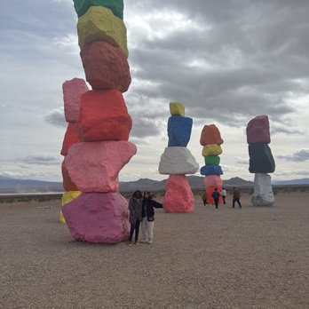 Seven Magic Mountains - Art - Public Art Near Me - Las Vegas, Nevada Seven Magic Mountains - Art - Public Art Near Me - Las Vegas, Nevada