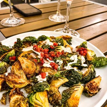 Zaytinya - Crispy Brussels Afelia - Greek Near Me - Washington, DC, District of Columbia