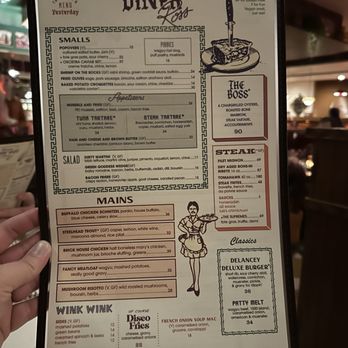 Diner Ross Steakhouse - Menu side 1 - Cocktail Bars Near Me - Las Vegas, Nevada Diner Ross Steakhouse - Menu side 1 - Cocktail Bars Near Me - Las Vegas, Nevada