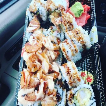 Quickway Hibachi - Dancing Shrimp roll and Shrimp tempura roll - Japanese Near Me - Pikesville, Maryland Quickway Hibachi - Dancing Shrimp roll and Shrimp tempura roll - Japanese Near Me - Pikesville, Maryland