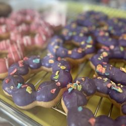 Sak Donuts - Fruity Pebble Mochi Donut