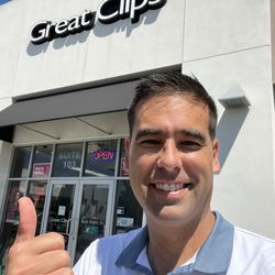 Great Clips - Post haircut photo out front