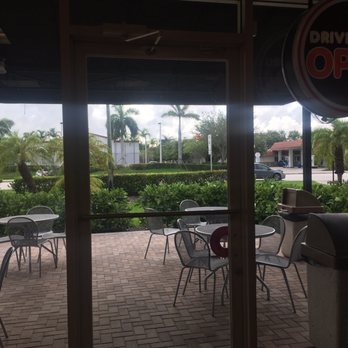 Dunkin' - Outside seating - Donuts Near Me - Sunrise, Florida