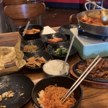 Bon Galbi - Ramen hotpot, soy chicken, & fried pork dumplings. - Korean Near Me - Katy, Texas Bon Galbi - Ramen hotpot, soy chicken, & fried pork dumplings. - Korean Near Me - Katy, Texas