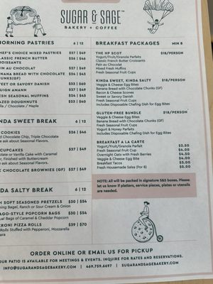 Menu photo 2 Sugar & Sage Bakery Dallas, TX Menu photo 2 Sugar & Sage Bakery Dallas, TX