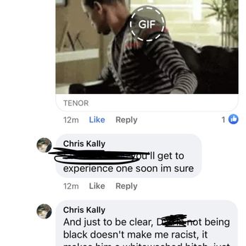 Aeon Fitness - Chris, calling a black man a "whitewashed bitch" - Trainers Near Me - Annandale, Virginia Aeon Fitness - Chris, calling a black man a "whitewashed bitch" - Trainers Near Me - Annandale, Virginia