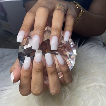 Spatique Nails - Dip powder (funny bunny color) - Nail Salons Near Me - Boynton Beach, Florida