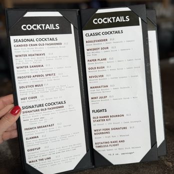 West Fork Whiskey - Westfield - Bev menu 12/25 - Venues & Event Spaces Near Me - Westfield, Indiana