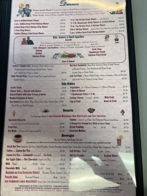 Menu photo 4 Rosie's Restaurant Woodland, WA